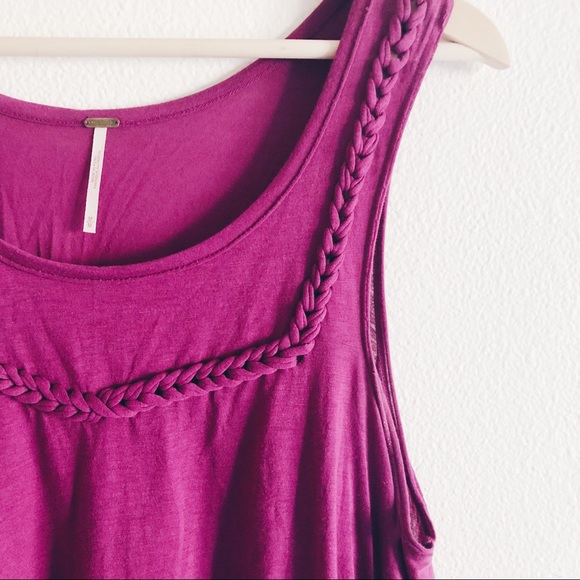 Free people •free falling drippy tank• - Picture 5 of 6